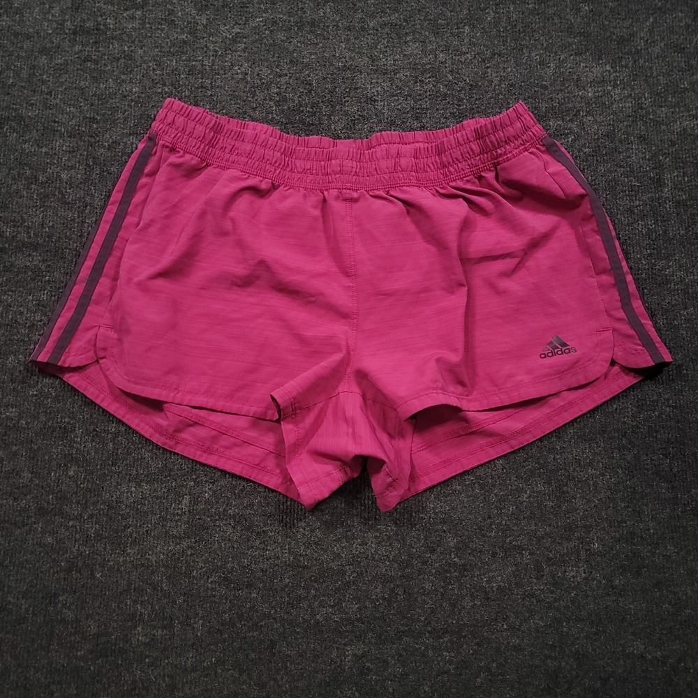 Adidas Women AeroReady Running Shorts XL Pink Athletic Workout‎